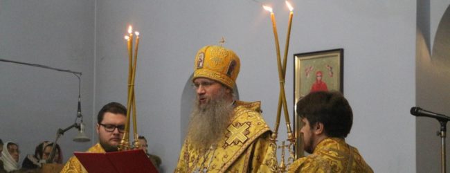 Всенощное бдение в Покровском кафедральном соборе г. Урюпинска.