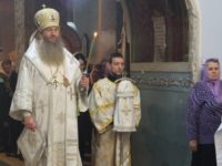 Праздничное всенощное бдение в соборе Покрова Пресвятой Богородицы г.Урюпинска.