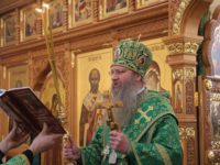 Служение епископа Елисея в день памяти прп. Серафима Саровского и всея России чудотворца.