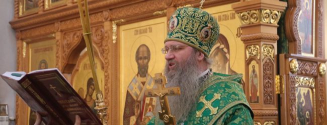 Служение епископа Елисея в день памяти прп. Серафима Саровского и всея России чудотворца.