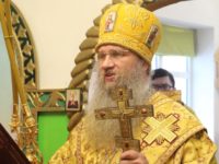 Служение епископа Елисея в неделю «О Мытаре и Фарисее». 