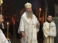 Служение епископа Елисея в канун дня памяти Свт. Филиппа в Покровском кафедральном соборе г. Урюпинска.
