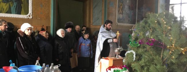 Чин великого водоосвящения в станице Кумылженской.
