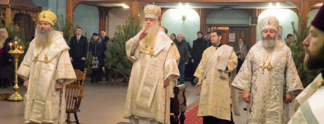 Всенощное бдение в Свято-Духовом монастыре (10 января 2018 года)