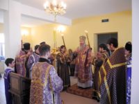 Божественная Литургия Преждеосвященных Даров в храме свт. Алексия, митр. Московского.