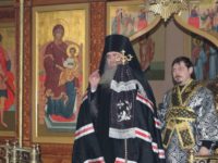 Великое повечерие с чтением канона Андрея Критского в храме Богоявления Господня г. Фролово.