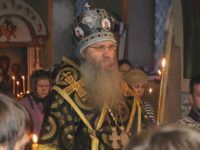 Епископ Елисей совершил 1-ю Пассию в Покровском кафедральном соборе г. Урюпинска.