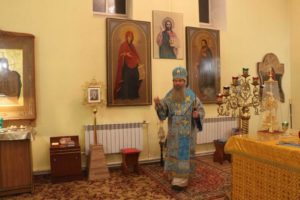 Всенощное бдение в Троицком Каменно-Бродском мужском монастыре.