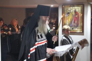 Служение Епископа Елисея во Вторник 1-й седмицы Великого Поста