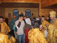 Всенощное бдение в храме Покрова Пресвятой Богородицы хутора Ветютнев.
