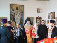 Епископ Елисей посетил приход Живоначальной Троицы села Лемешкино.