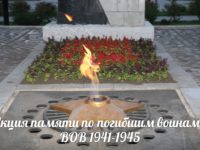 Акция памяти по погибшим воинам в ВОВ 1941-1945
