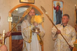 в Предпразнство Успения Пресвятой Богородицы, прп. Феодосия Печерского