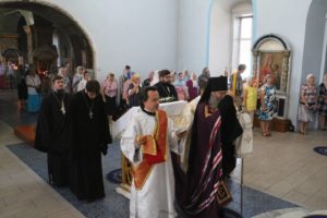 Служение епископа Елисея в 13-ю неделю по пятидесятнице