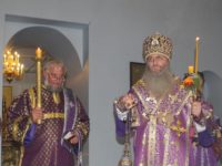 В канун празднования Воздви́жение Честно́го и Животворящего Креста Господня.