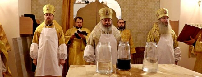 Великое освящение Соборного храма Иоанна Богослова в городе Волжском.