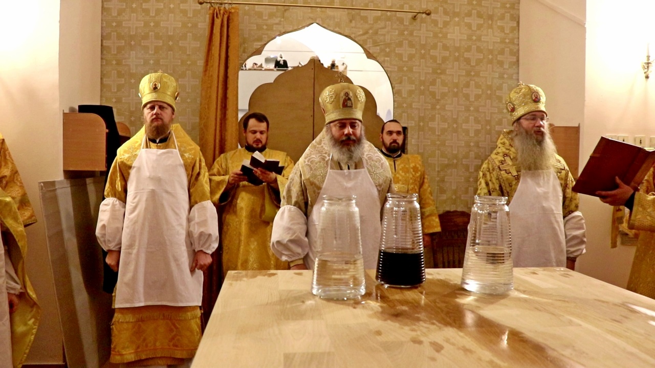 Великое освящение Соборного храма Иоанна Богослова в городе Волжском.
