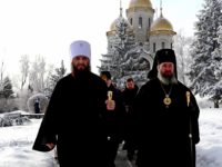 Митрополит Волгоградский и Камышинский Феодор совершил панихиду на Мамаевом кургане.