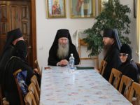 Рабочая встреча по вопросам монашества. (В храме в честь Георгия Победоносца села Безымянка).