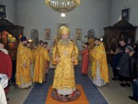 Служение епископа Елисея в 36-ю неделю по пятидесятнице.