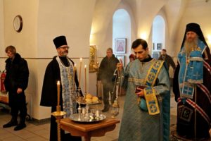 В канун празднования Сретение Господа Бога и Спаса нашего Иисуса Христа