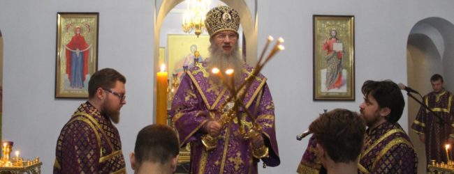 В канун Недели 3-й Великого поста.