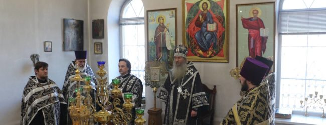 В канун понедельника Седмицы 5-й Великого поста.