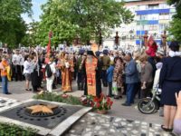 Епископ Елисей принял участие в торжествах, посвящённых Дню Победы.