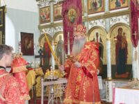 Праздничное богослужение в храме Воскресения Христова г. Серафимович.