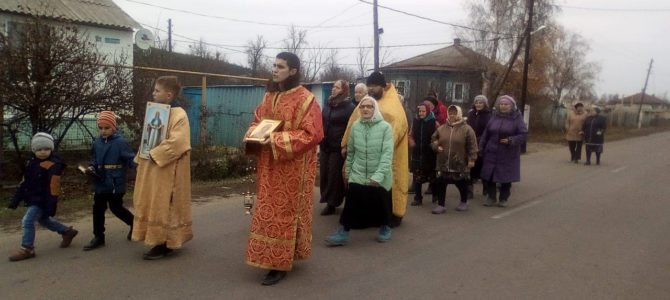 Первый крестный ход в ст. Тишанской