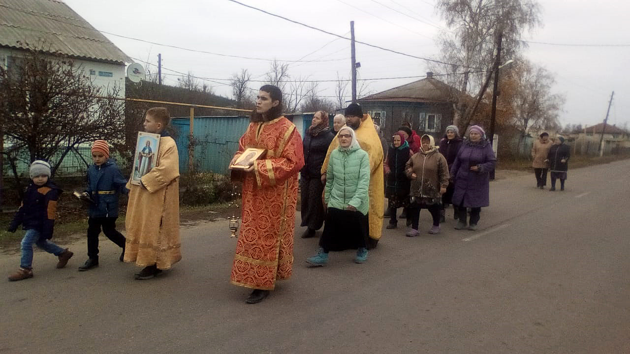 Первый крестный ход в ст. Тишанской