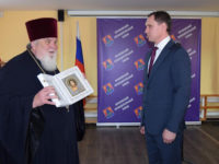 Благословение главы района