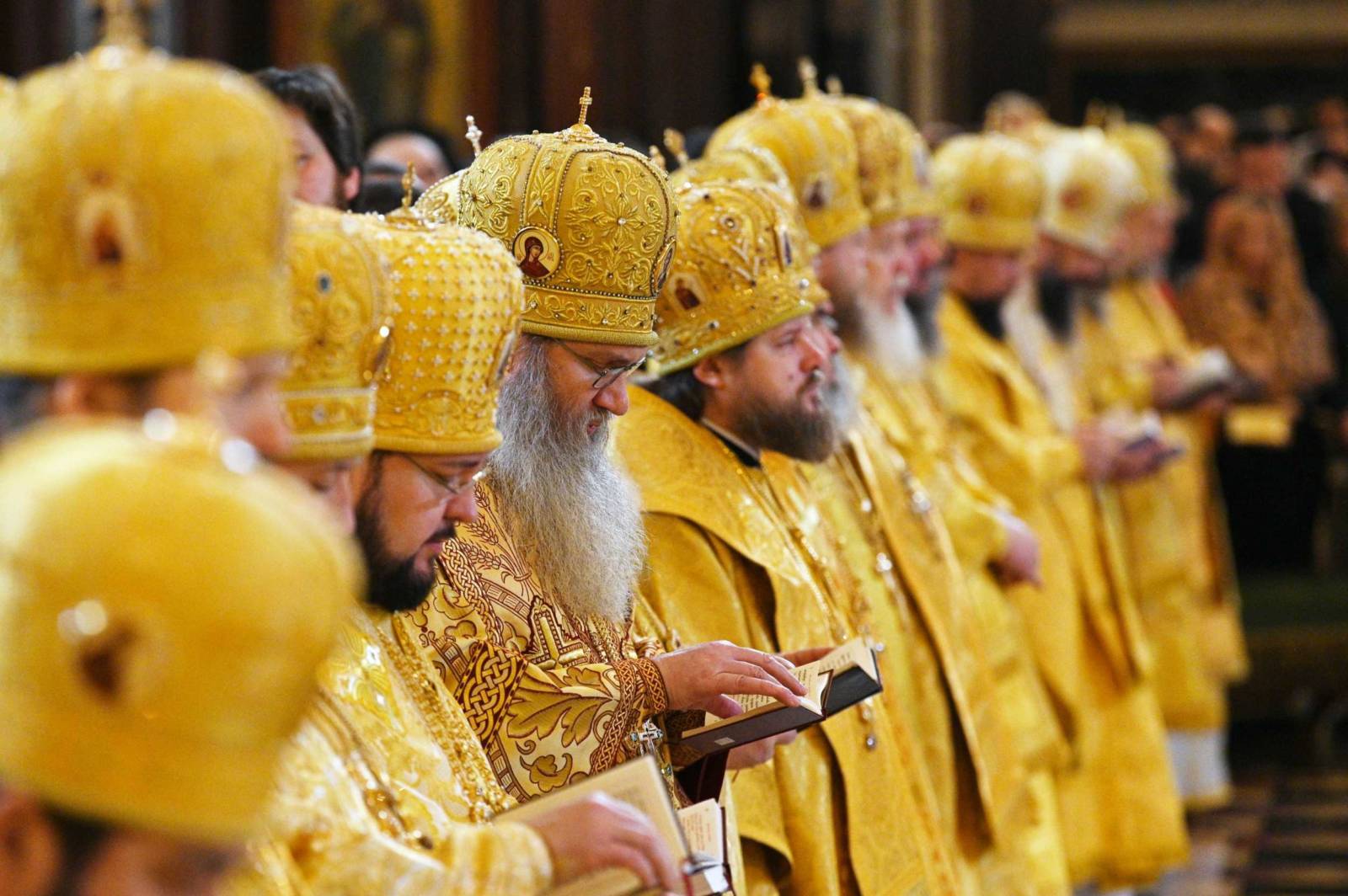 На Патриаршем богослужении
