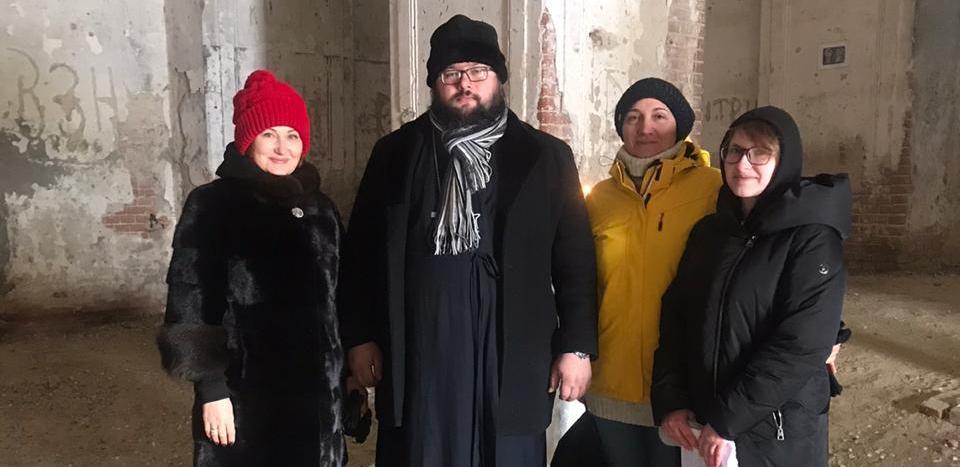 Ростовские гости в тишанском храме