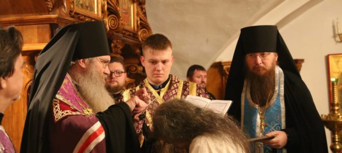 Монашеский постриг в Усть-Медведицкой обители