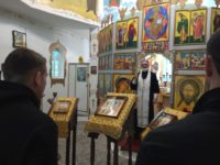 Священник посетил ЛИУ-23