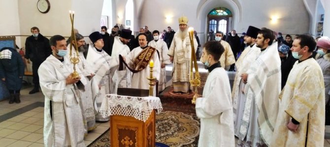 В праздник Сретения Господня
