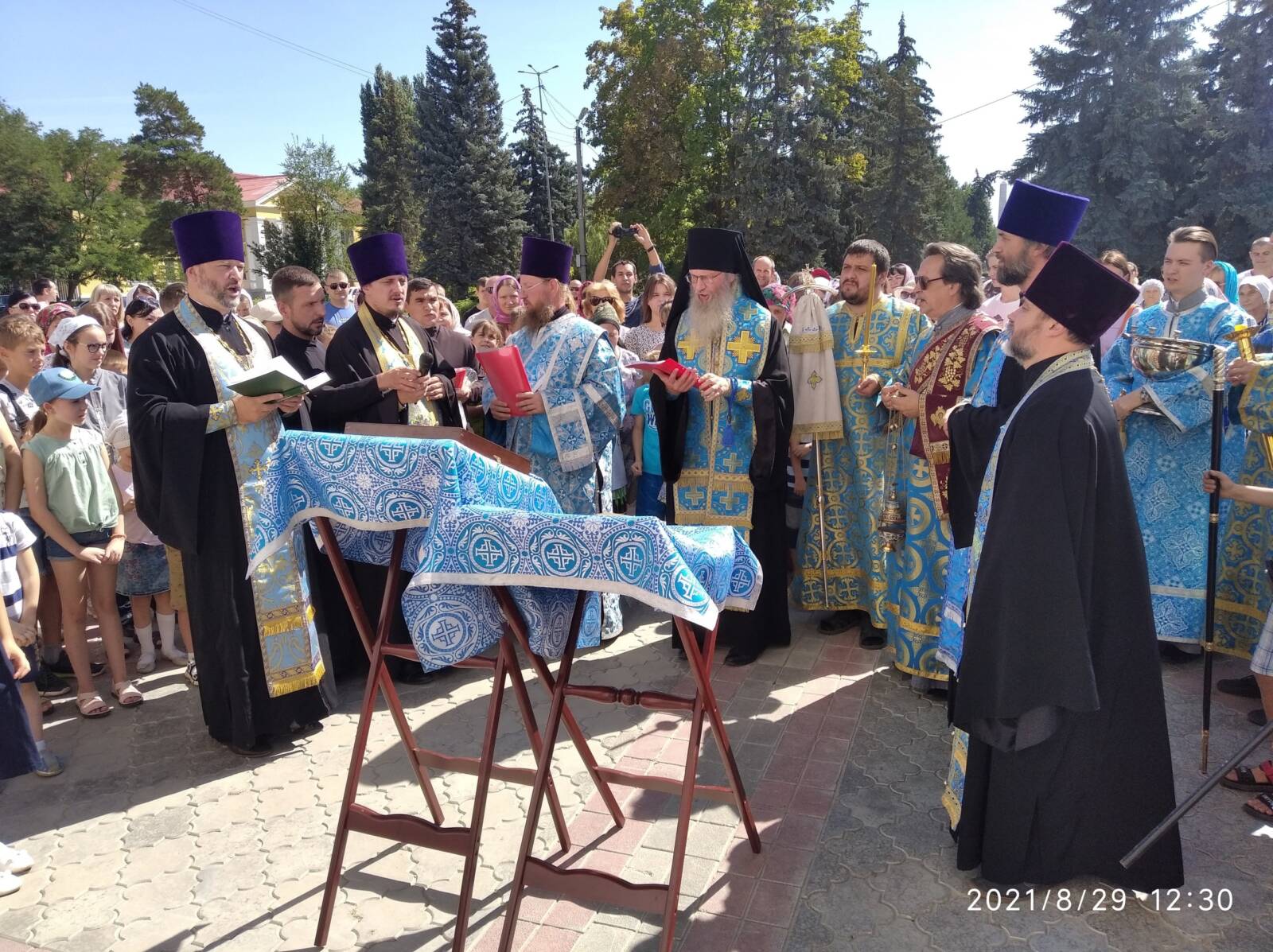 Помолились перед началом учёбы