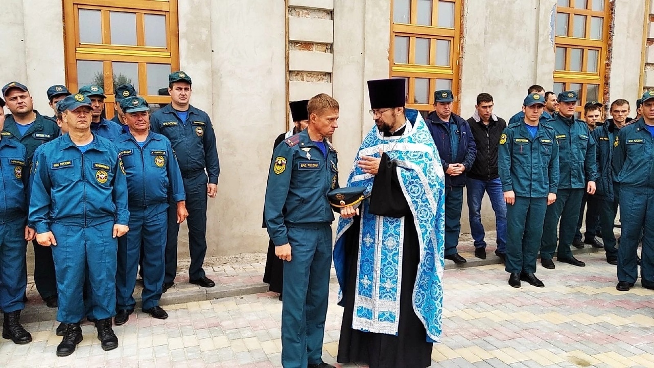 В г. Урюпинск встретили образ иконы Божией Матери именуемый «Неопалимая купина».