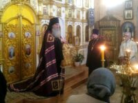 Всенощное бдение в храме Казанской иконы Божией Матери г. Михайловки.