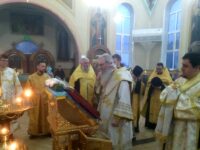 Всенощное бдение в Богоявленском храме г. Фролово.