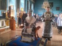 Вечерня в соединении с Литургией Преждеосвященных Даров в храме Сошествия Святаго Духа в р.п. Елань
