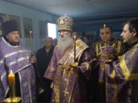 Всенощное бдение в храме Благовещения Пресвятой Богородицы и иконы Божией Матери именуемой Всецарица в г. Жирновске