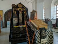 Великая вечерня с чином Пассии в Покровском кафедральном соборе г. Урюпинска