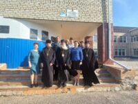 Епископ Урюпинский и Новоаннинский Елисей посетил МКОУ Березовскою кадетскую (казачью) среднею школу – интернат Даниловского района