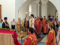 Всенощное бдение в Покровском кафедральном соборе г. Урюпинска.