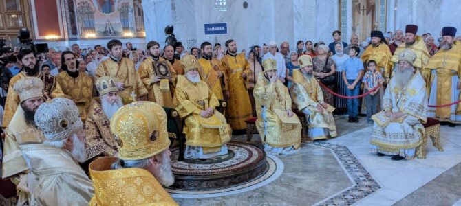 Епископ Елисей принял участие в торжествах в день памяти Всех Святых в Земли Волгоградской просиявших.