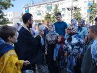 Для учеников и педагогов города Урюпинска состоялся молебен на начало учебного года