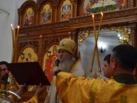Божественная литургия в храме Рождества Христова в г. Урюпинске.