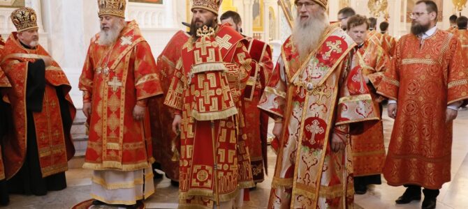 В Волгоградской епархии начались торжества по случаю первой годовщины перенесения мощей священномученика Николая Попова